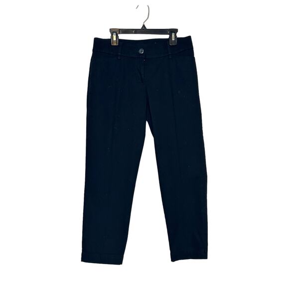 Loft black curvy crop pants size 0 - Picture 8 of 10